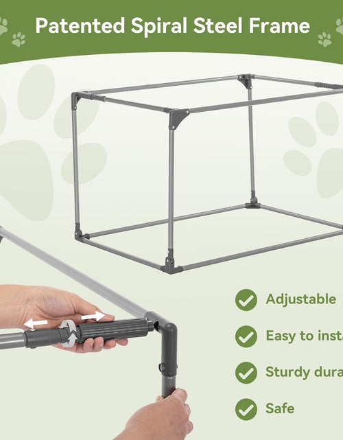 Load image into Gallery viewer, Portable Soft Collapsible Dog Crate for Indoor and Outdoor Soft-Sided Crate
