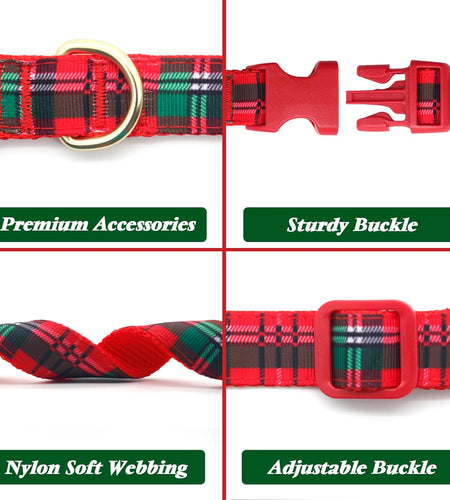 Valentines Dog Collar with Bowtie Pink Hearts Dog Collar Adjustable Size Suitable for Small Medium Large Dogs