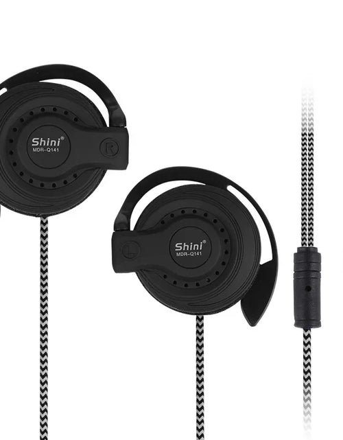 Load image into Gallery viewer, 3.5Mm Ear Hook Headphones Noise Cancelling Headset Earbud Super Bass Earphones for Xiaomi Iphone Samsung MP3 PC Mobile Phone
