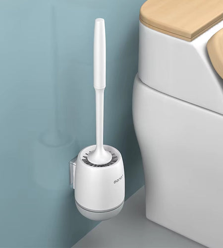 -Silicone Toilet Brush Cleaner Brush Wall Floor Bathtubs and Accessories Cleaning Tools Cleanliness Bathroom Accessories